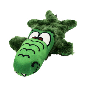 Geen Fleece Alligator with face and crinkle sound