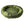 Round olive bolster bed top view
