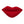 Red lip toy medium