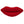 Red lip toy small