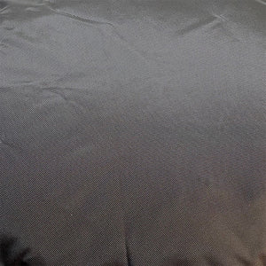 Close of charcoal colored fabric