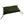 Olive Green colored fleece crate pad with corner ties