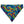 Slip on bandana with rainbow swirls and black dog paw prints.