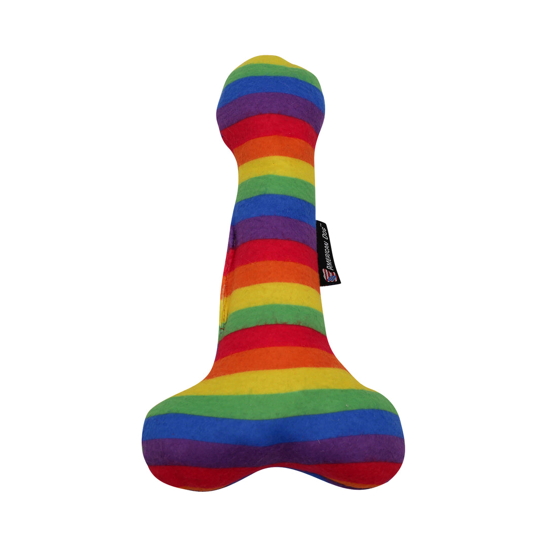 Rainbow penis toy