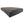 charcoal colored dog bed with swirly fleece top