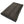 charcoal colored dog bed with swirly fleece top