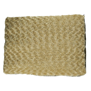 camel colored dog bed