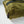 close up of texture beige fabric with American Dog label
