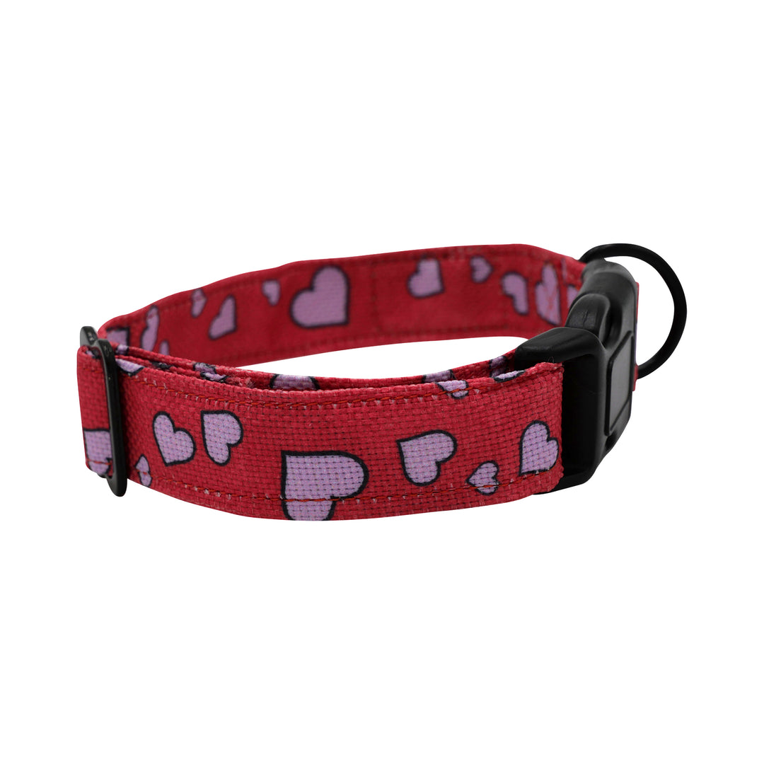 Heart print collar pic 2