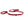 Red seatbelt leash and collar
