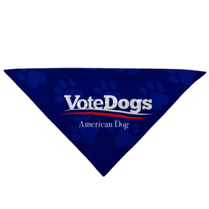 Dog Bandana wtih Vote Dogs on it