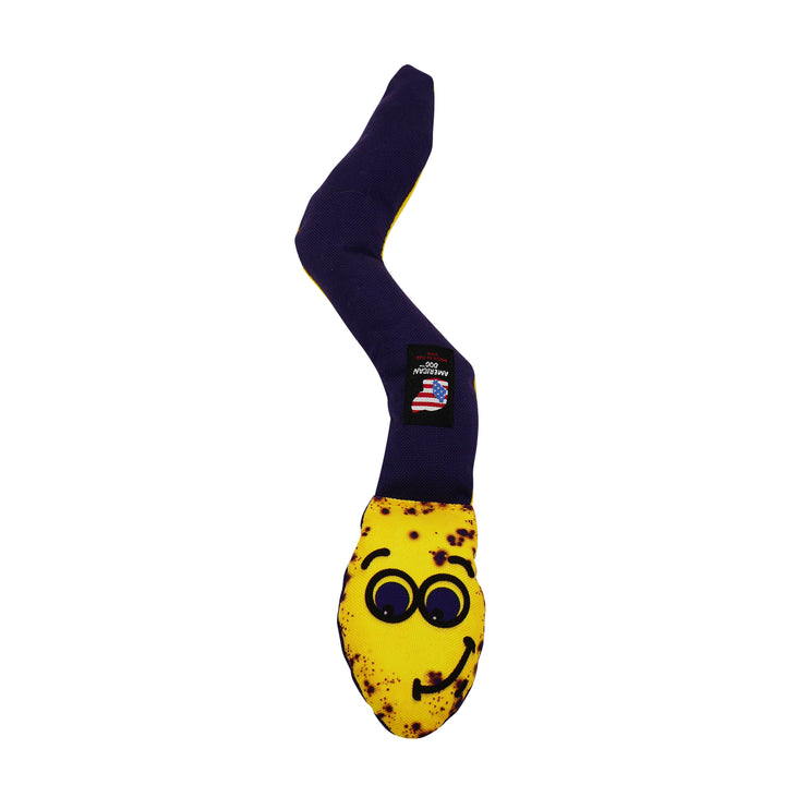 Purple and yellow Worm toy pic 3