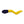 Purple and yellow Worm toy back side