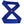 Figure 8 (infinity) dog toy royal blue front side