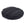 Round bed fuzzy black back side showing grip strips