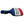 Pickle ball paddle shaped dog toy in red, white & blue ad 'life's a pickle, toss me a ball'