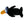 purple penguin shaped dog toy with a cartoon face and an orange beak and black fleece backside