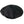 Round dog bed cover black