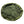 Round fuzzy dog bed cover olive