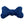 Bone shaped dog toy made with blue swirly fleece