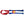 Fire Hose dog toy with a Colorado flag design a red handle