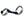 Silver & blue seatbelt web dog toy.  It has 2 loops connected by a center band