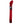 Red seatbelt knotted tie shape