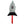 Rocket ship shaped dog toy in silver and black with red web handle