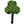 Green fleece in the shape of a Shamrock and with a green handle. 