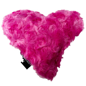 LUCKY DOG $9 Spatter Heart Plushie