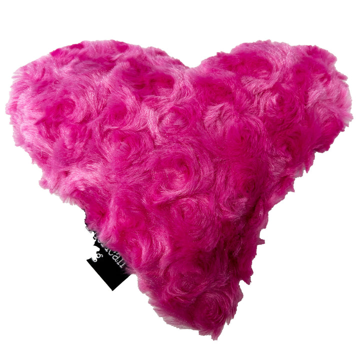 LUCKY DOG $7 Spatter Heart Plushie