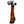A plush hammer-shaped dog toy with a brown faux-wood handle
