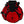 5 sizes of red dog training vest