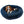 dog lying on a dark blue fleece bolstered dog bed