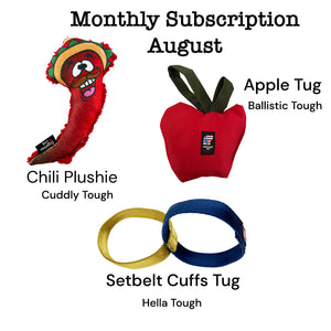 Lucky Dog $9 Monthly Toy Subscription