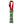 Light green Fire hose dog toy with a colorful  paw pattern and red handle