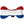 Dog toy shaped like a bone with red, white, and blue fleece colors on a white background. Branded American Dog