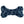 Blue fleecey bone-shaped plush toy on a white background
