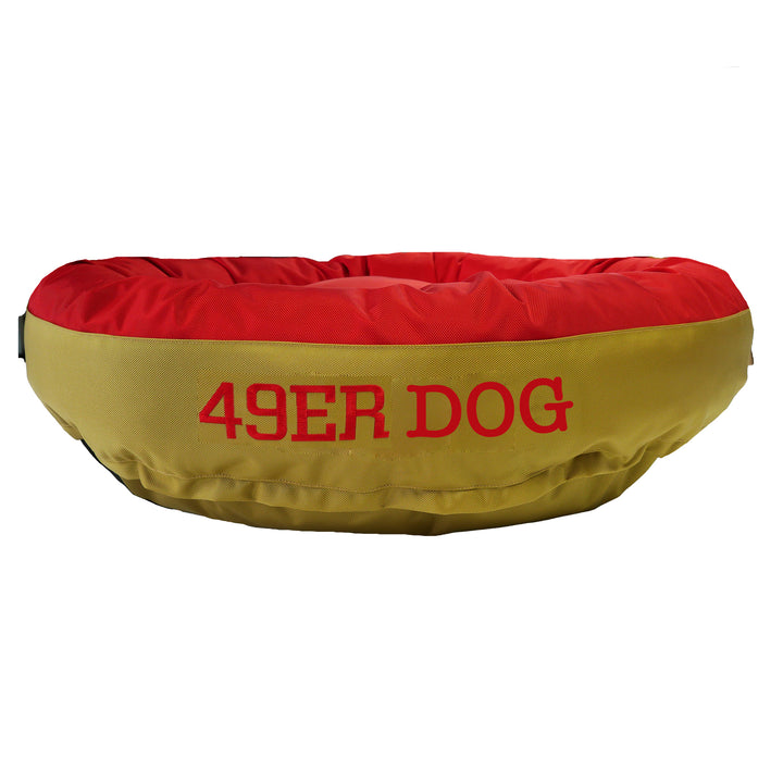 Dog Bed Round Bolster Armor™ '49'er Dog'