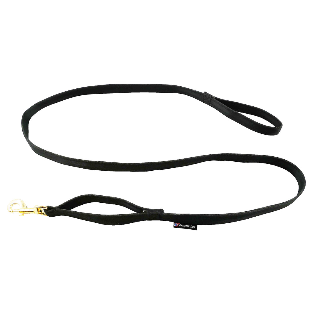 Black seatbelt leash