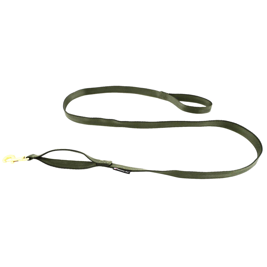 Olive seatbelt leash