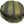 Round olive bolster dog bed  bottom showing grip strips